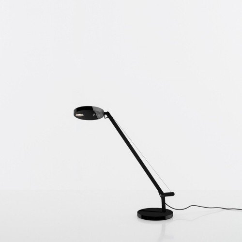 Lámpara de mesa Artemide Demetra Micro Table en acabado negro opaco