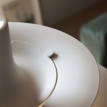 Lámpara PH 5 en acabado blanco clásico en cocina moderna