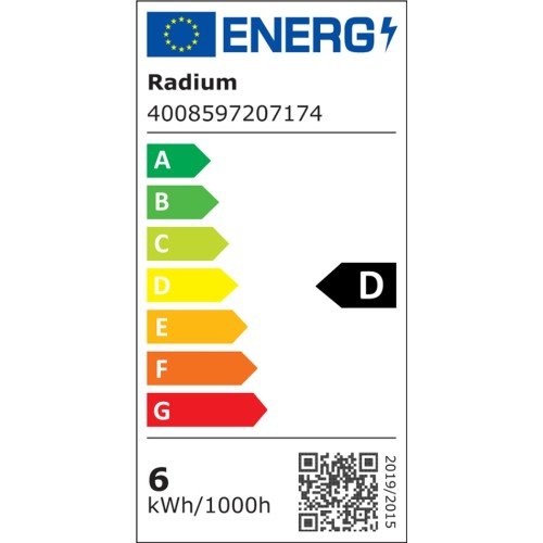 Bombilla E27 2700 K Radium | 806–2452 lm | Pilight