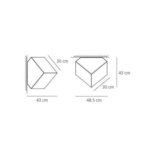Edge aplique - Artemide