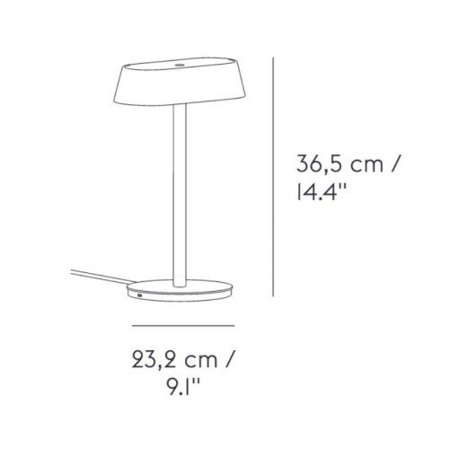 Linear Table Lamp - Muuto Linear Table Lamp - Muuto